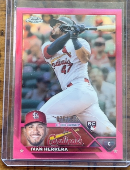 2023 Topps Chrome #177 Ivan Herrera — front