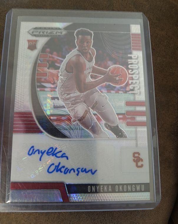 2020-21 Panini Prizm Draft Picks #5 Onyeka Okongwu — front