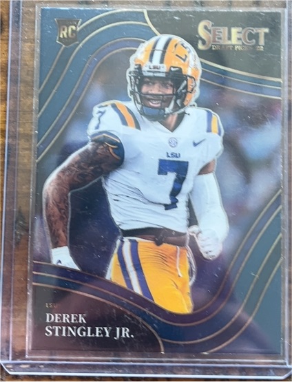 2022 Panini Select Draft Picks #118 Derek Stingley Jr. — front