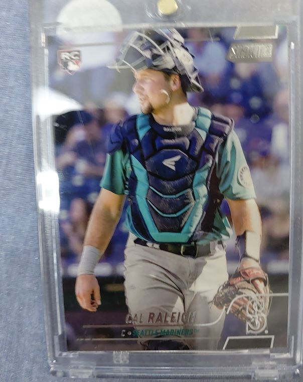 2022 Topps Stadium Club #255 Cal Raleigh — front