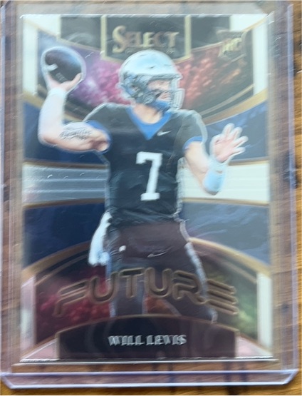 2023 Panini Select Draft Picks #FUT-4 Will Levis Future — front