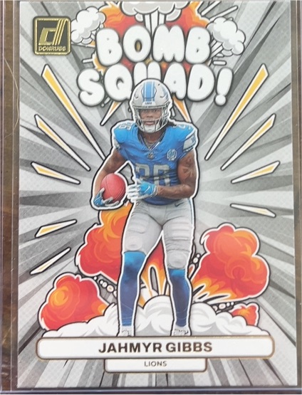 2023 Donruss #BS-3 Jahmyr Gibbs Bomb Squad — front