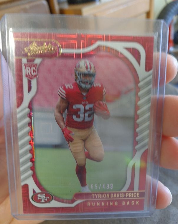 2022 Panini Absolute #65/499 Tyrion Davis-Price — front