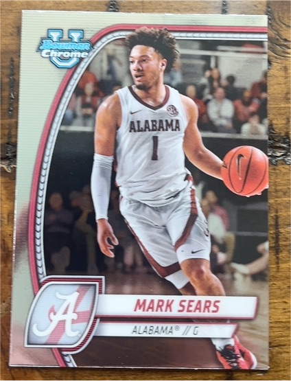 2024-25 Bowman University Chrome #99 Mark Sears — front