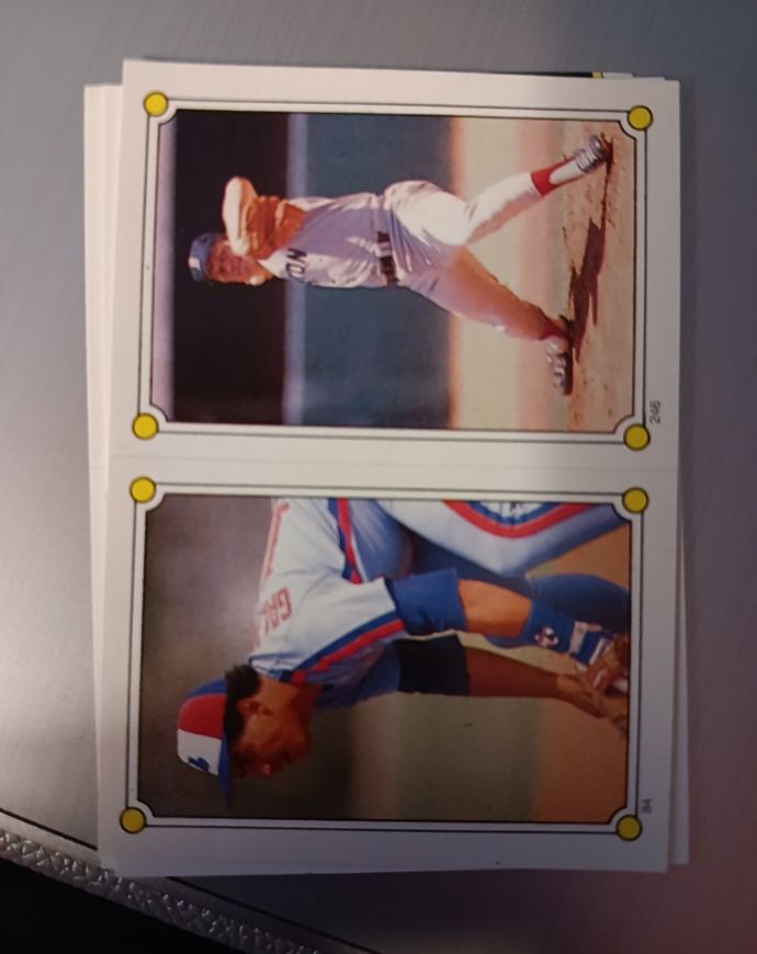 1987 Topps Stickers #246 Phil Garner — front