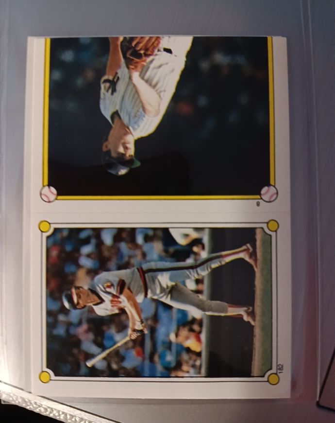 1987 Topps Stickers #8 Dave Righetti — front
