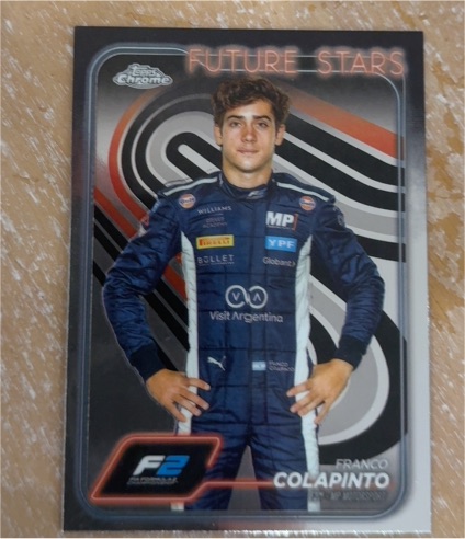 2024 Topps Chrome Formula 1 #24 Franco Colapinto — front