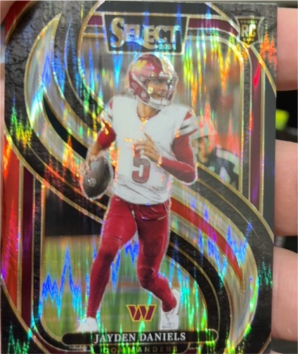 2024 Panini Select #112 Jayden Daniels — front