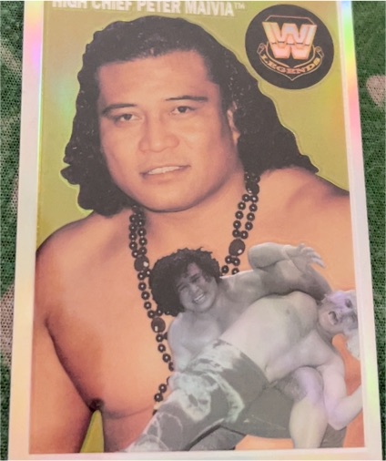 2006 Topps Heritage II WWE #84 High Chief Peter Maivia — front