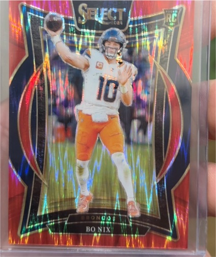 2024 Panini Select #30 Bo Nix Concourse Rookie — front