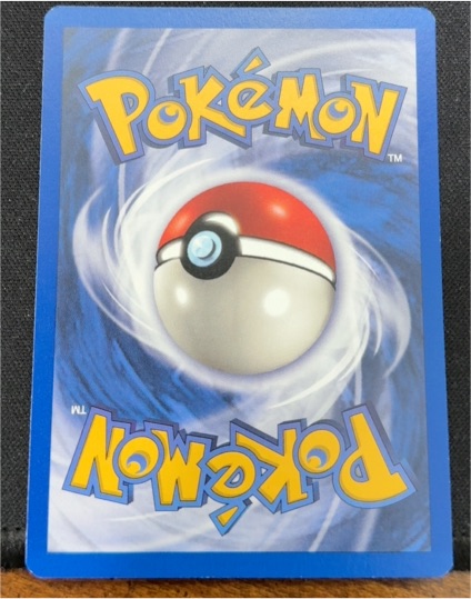 1999 Pokémon Base Set Card — front