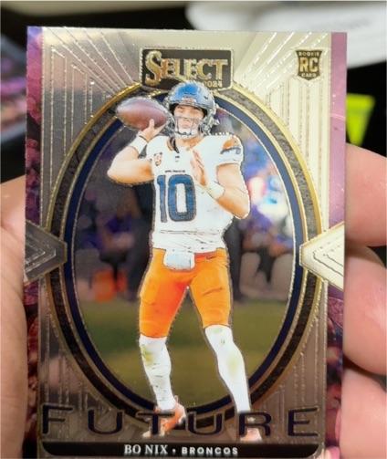 2024 Panini Select Future #7 Bo Nix — front