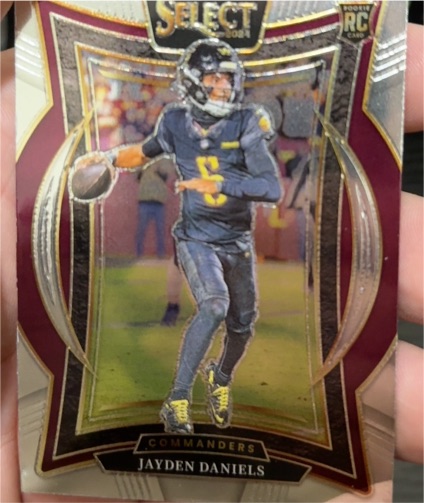 2024 Panini Select #26 Jayden Daniels — front