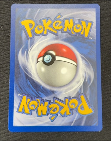 1999 Pokémon Base Set Card Back — front