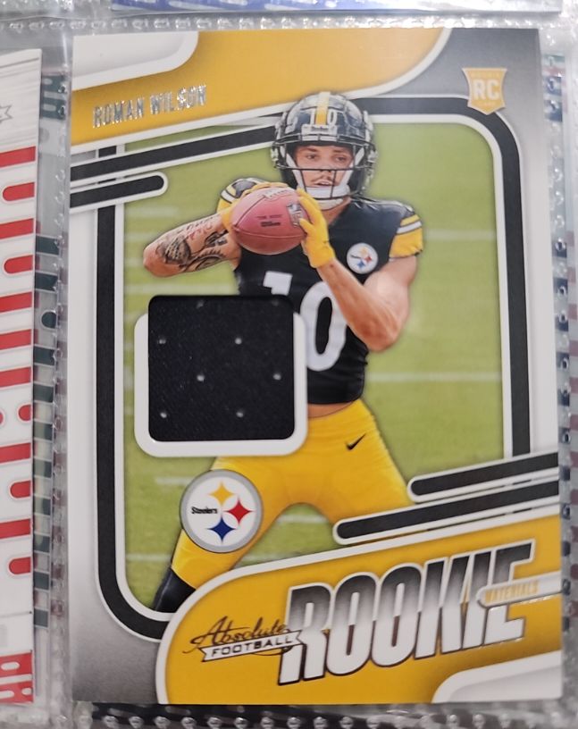 2024 Panini Absolute Rookie Materials #ARM-RWN Roman Wilson — front