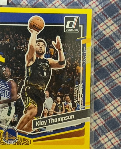 2023-24 Donruss #185 Klay Thompson — front