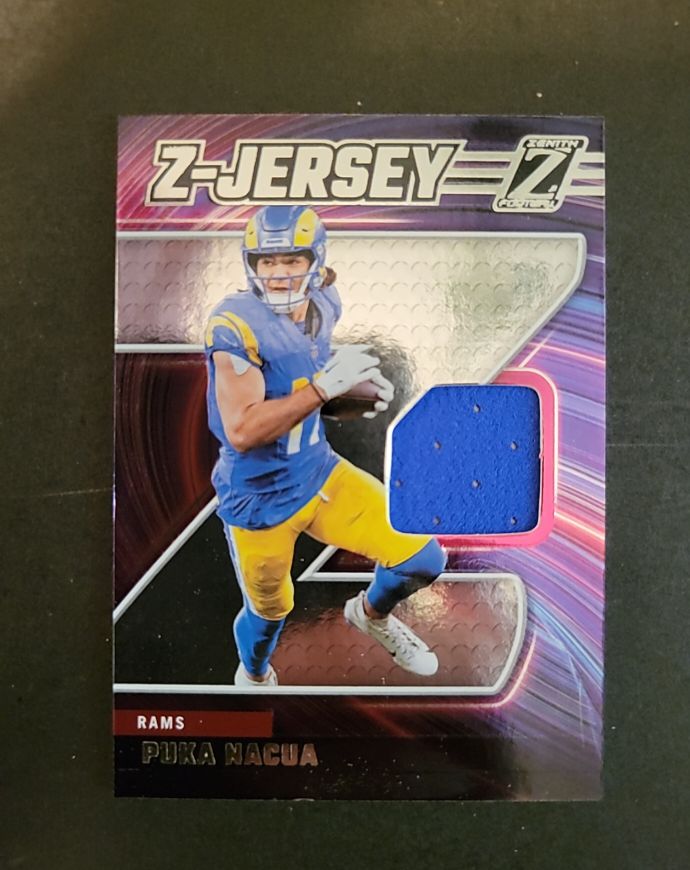 2024 Panini Zenith Z-Jersey #ZJ29 Puka Nacua — front