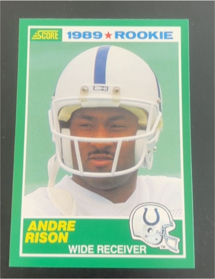 1989 Score #272 Andre Rison Rookie — front