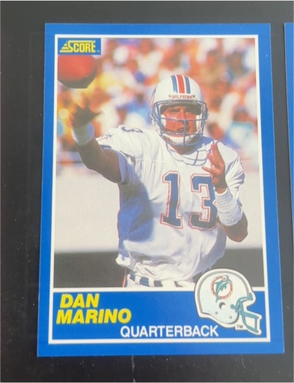 1989 Score #13 Dan Marino — front