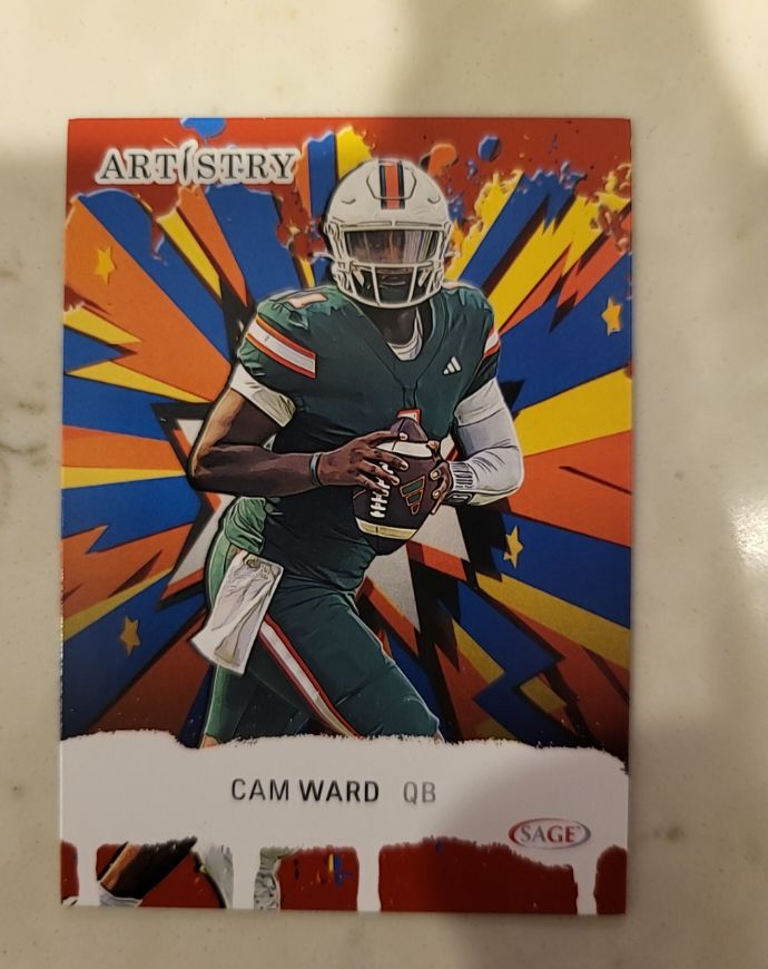 2011 Sage Hit Artistry Cam Ward — front