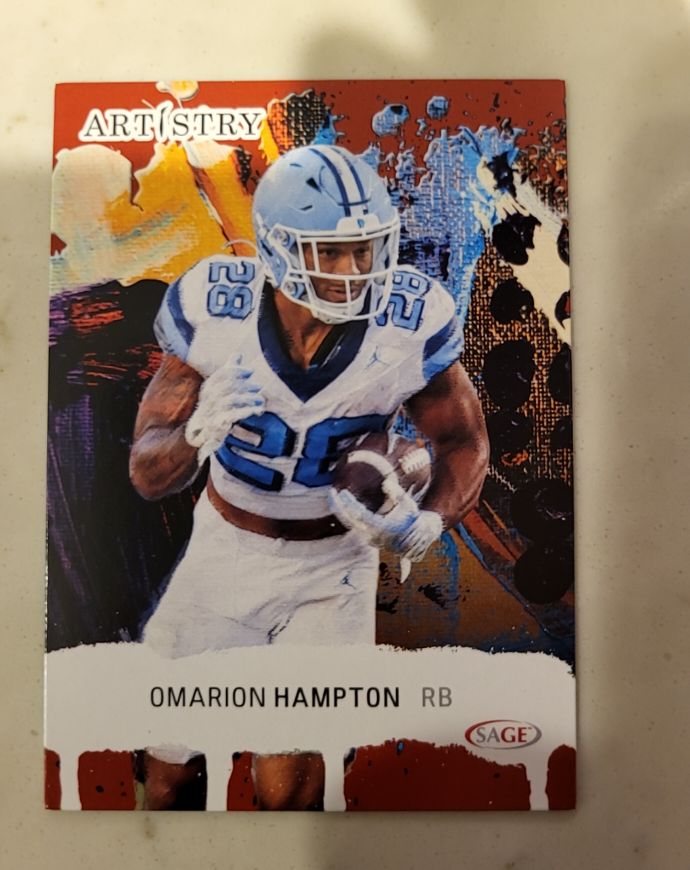 2024 SAGE Artistry Omarion Hampton — front