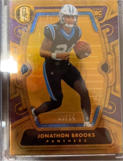 2024 Panini Gold Standard #138 Jonathon Brooks — front