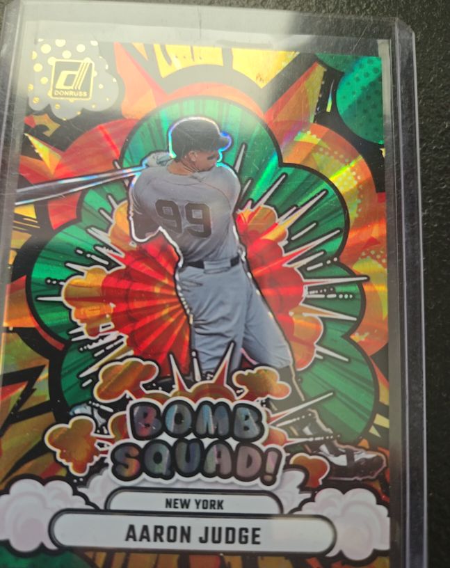 2025 Donruss Bomb Squad Aaron Judge — front