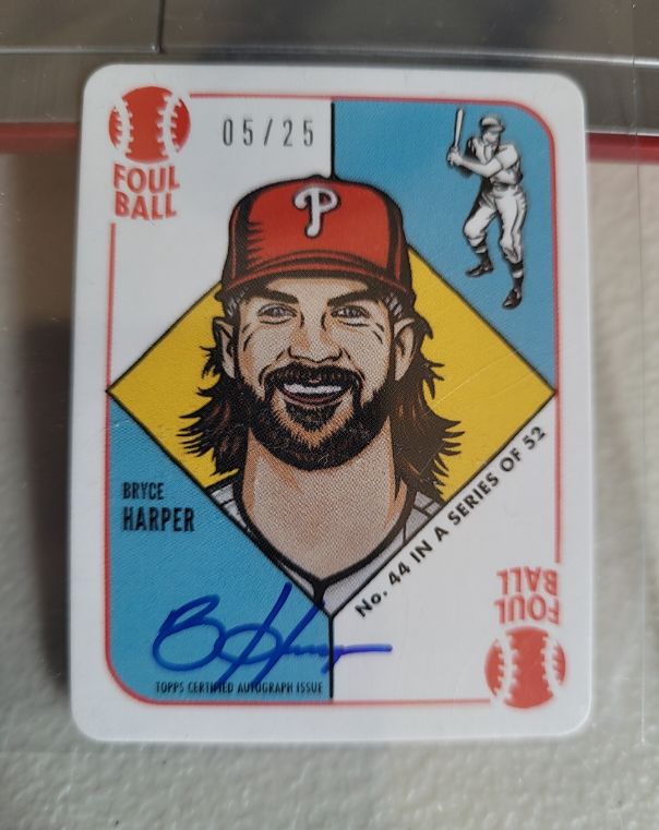 2021 Topps 1951 by Blake Jamieson #44 Bryce Harper — front