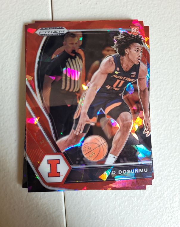 2021 Panini Prizm Draft Picks #20 Ayo Dosunmu — front
