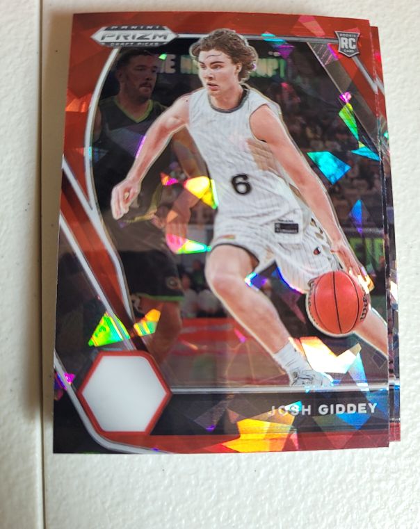 2021-22 Panini Prizm Draft Picks #17 Josh Giddey — front