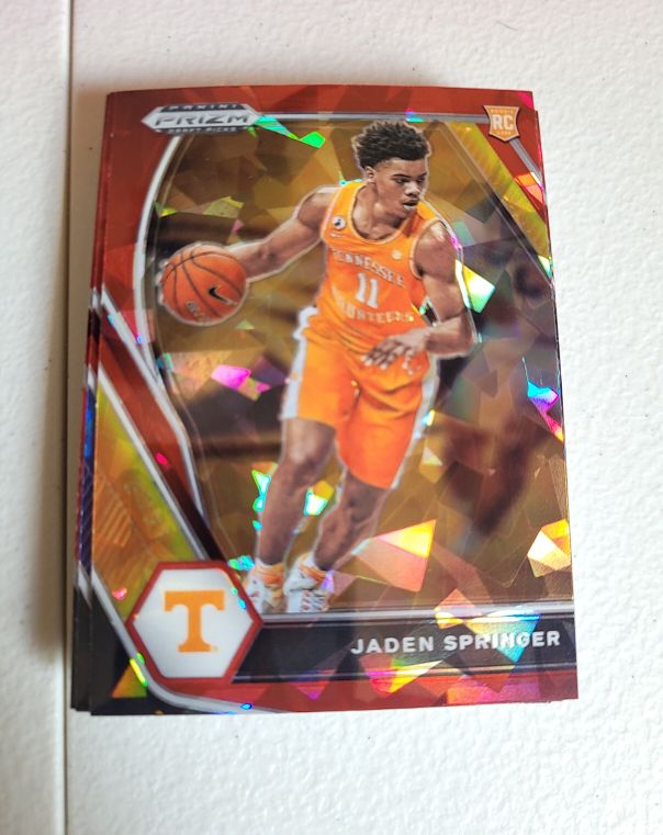 2021 Panini Prizm Draft Picks #19 Jaden Springer — front