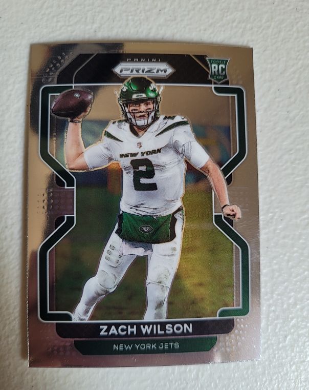 2021 Panini Prizm #332 Zach Wilson — front