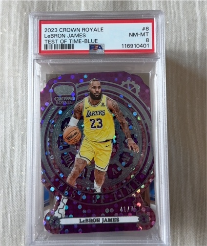 2023 Panini Crown Royale #8 LeBron James — front
