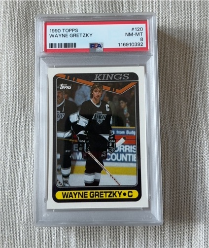 1990 Topps #120 Wayne Gretzky — front