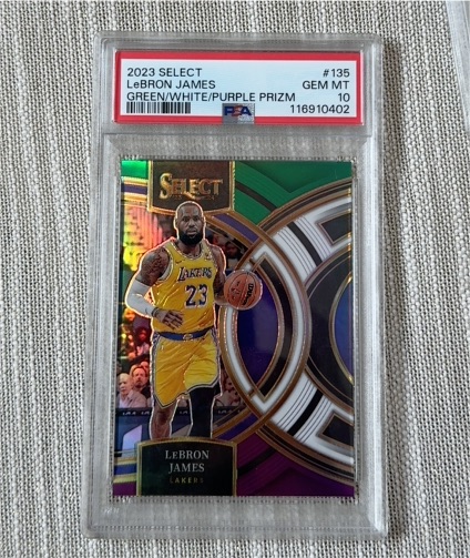 2023 Panini Select #135 LeBron James — front
