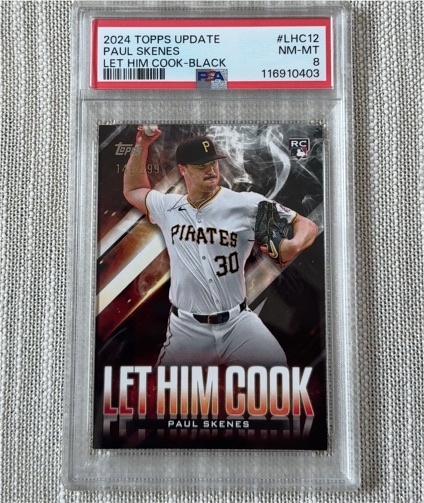 2024 Topps Update #LHC-12 Paul Skenes Let Him Cook — front