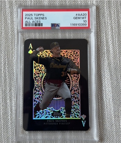 2025 Topps #AA20 Paul Skenes — front