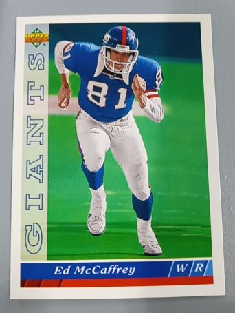 1993 Upper Deck #123 Ed McCaffrey — front