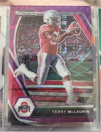 2021 Panini Prizm Draft Picks #43 Terry McLaurin — front
