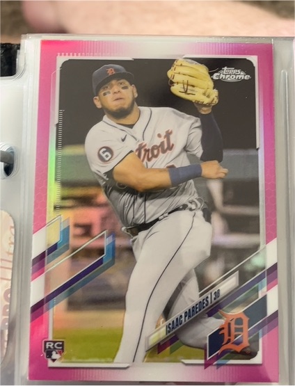 2021 Topps Chrome #66 Isaac Paredes — front