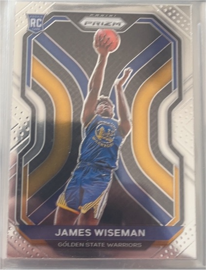 2020-21 Panini Prizm #268 James Wiseman — front