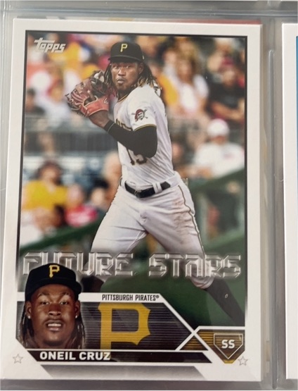 2023 Topps Series 1 #285 Oneil Cruz — front