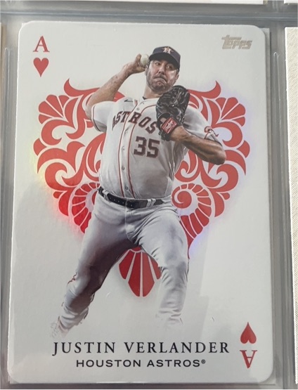 2023 Topps All Aces #AA-6 Justin Verlander — front