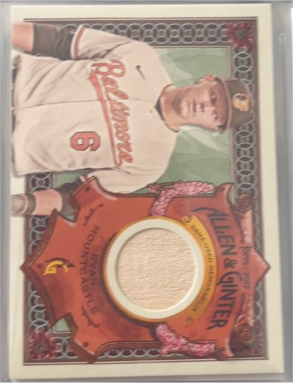 2022 Topps Allen & Ginter #AGRA-RM Ryan Mountcastle — front