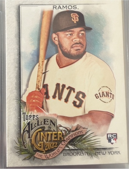 2022 Topps Allen & Ginter #209 Heliot Ramos — front