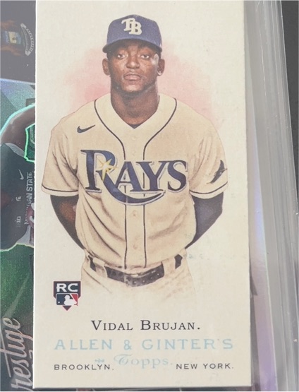 2022 Topps Allen & Ginter Mini 2006 Rookie Design Variation #RDV-2 Vidal Brujan — front