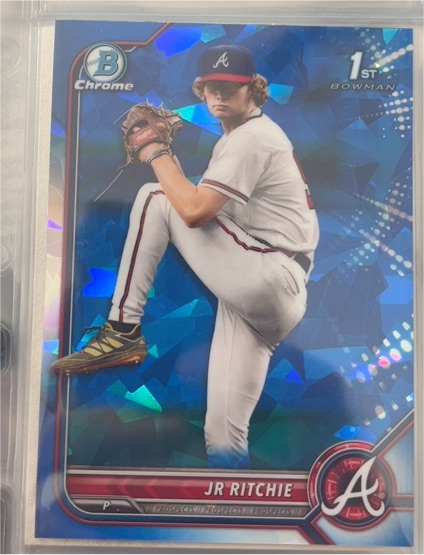 2022 Bowman Chrome #BD-126 JR Ritchie — front