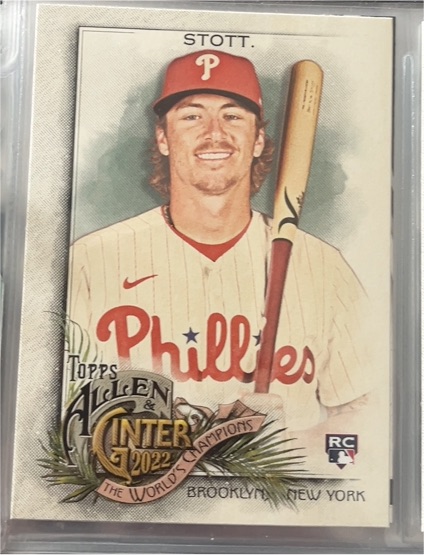 2022 Topps Allen & Ginter #263 Bryson Stott — front