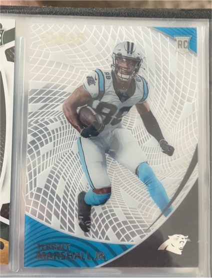 2021 Panini Chronicles #CVR-23 Terrace Marshall Jr. Clear Vision Rookie — front
