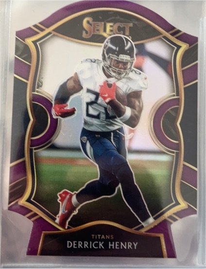 2020 Panini Select #41 Derrick Henry — front